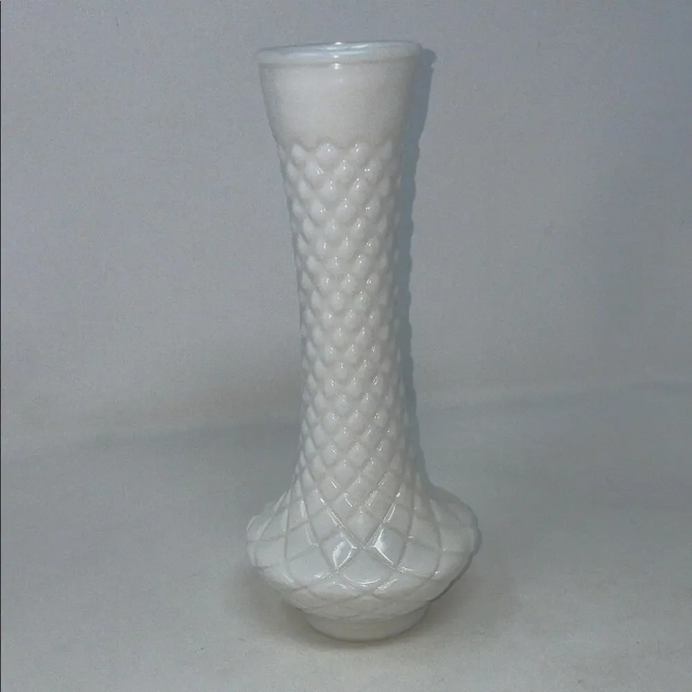 Vintage Randall White Milk Glass Bud Vase - Picture 1 of 7